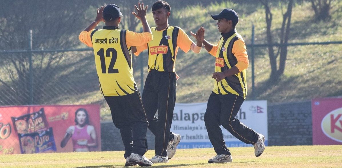यू–१९ क्रिकेट प्रतियोगिताः गण्डकीको पहिलो जित