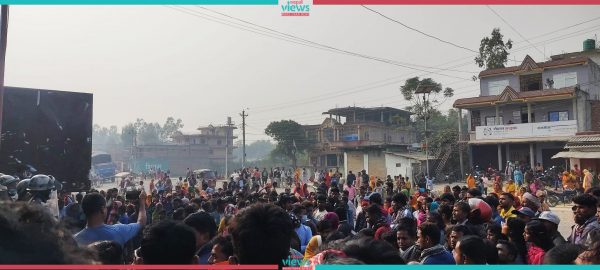रामगोपालपुरमा आन्दोलनकारी र प्रहरीबीच झडप‚ ६ जना घाइते, ५ राउन्ड अश्रुग्यास प्रहार