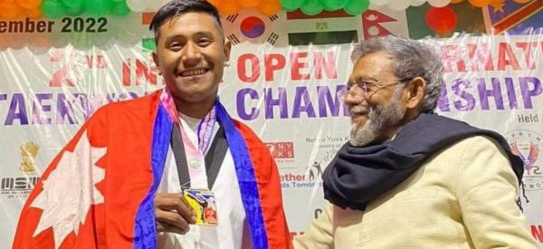 किरणले जिते दोश्रो भारत खुल्ला अन्तर्राष्ट्रिय तेक्वान्दो प्रतियोगितामा स्वर्ण