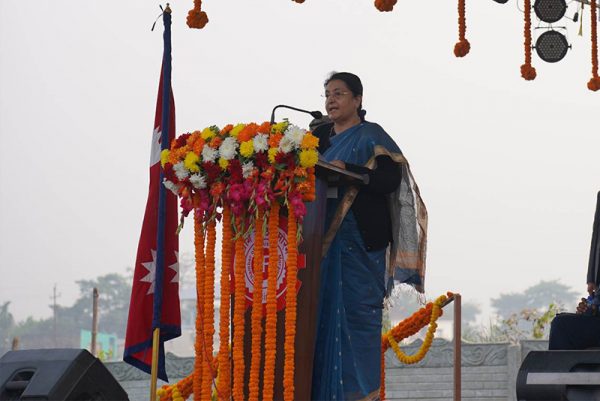 ‘विराट एक्स्पो’ले  राष्ट्रिय  अर्थतन्त्रमा टेवा पुर्‍याउँछ : राष्ट्रपति भण्डारी