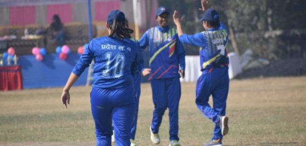 प्रधानमन्त्री कप महिला राष्ट्रिय क्रिकेट : एपीएफलाई पाखा लगाएर प्रदेश १ फाइनलमा