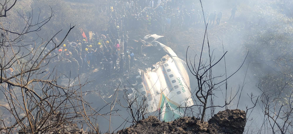 विमान दुर्घटनामा मृत्यु हुनेको संख्या ६९ पुग्यो, तीनजनाको खोजी जारी