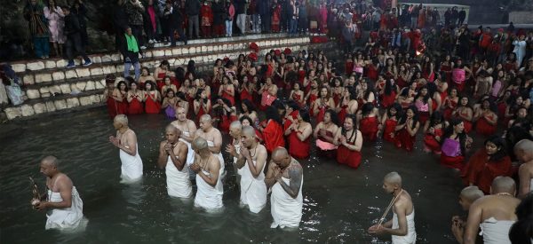 तस्वीरमा हेर्नुहोस् माधवनारायणको पूजा–आराधना