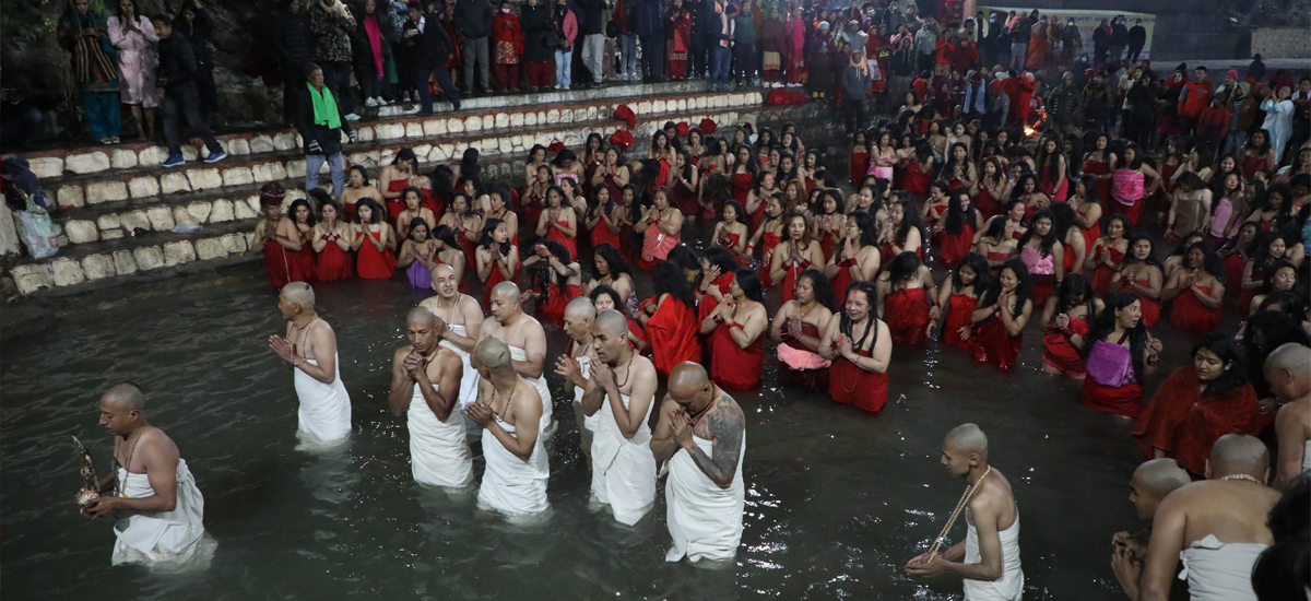 तस्वीरमा हेर्नुहोस् माधवनारायणको पूजा–आराधना