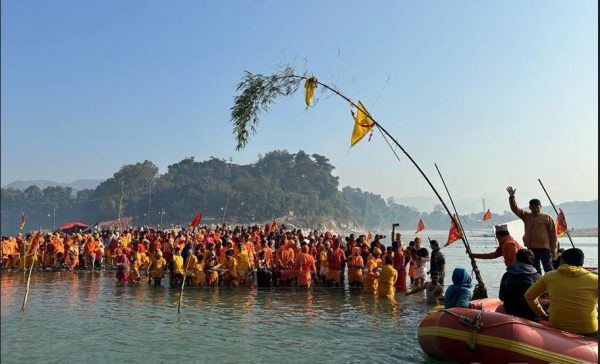 लिंगो गाडेर गरियो देवघाटमा माघे सङ्क्रान्ति मेलाको शुभारम्भ