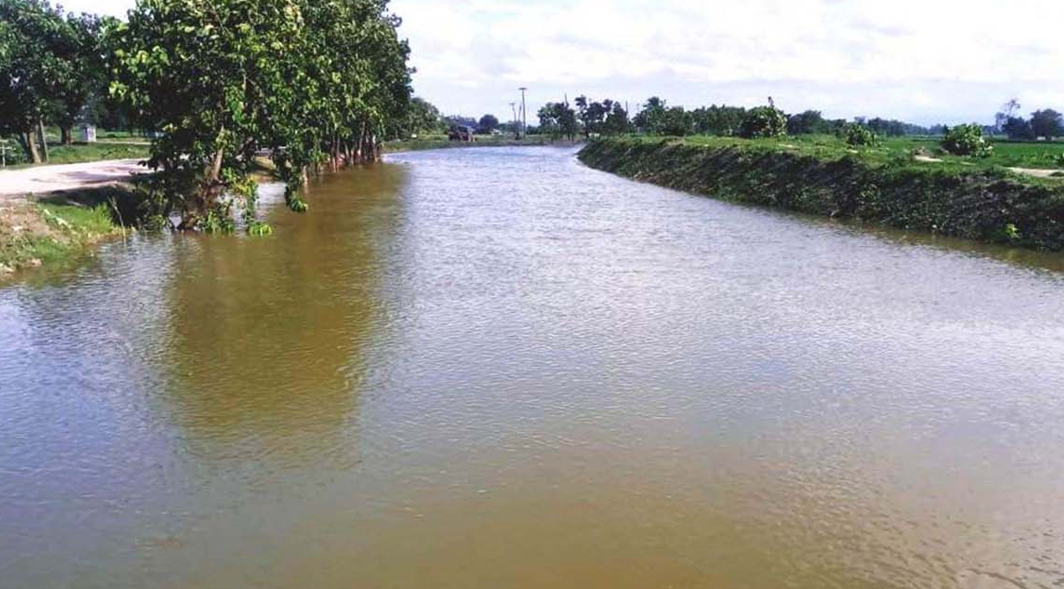 बाढीबाट गण्डक नहरमा आठ करोडको क्षति, गहुँखेती सिँचाइमा समस्या