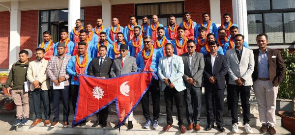 नेपाली राष्ट्रिय क्रिकेट टोली स्वदेश फर्कियो