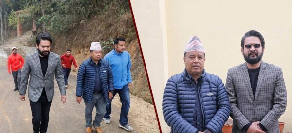 महेश बस्नेतलाई भेट्न गुन्डु पुगे बालेन, तिक्तता मेट्ने प्रयास