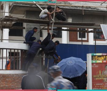 माइतीघरमा चट्याङ लागेर एक घाइते (फोटोहरू)
