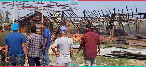 धनगढीमा एक फर्निचर उद्योगमा आगलागी, ३० लाख बराबरको क्षति