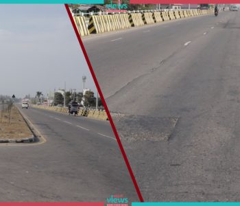 धनगढी-अत्तरिया ६ लेन सडक हस्तान्तरण नहुँदै ठाउँ–ठाउँमा भासिन थाल्यो