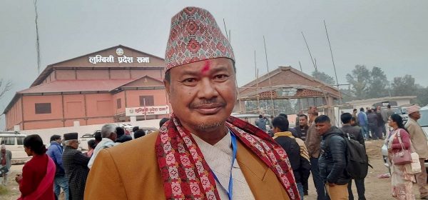 लुम्बिनी प्रदेश : ५३ सांसदको समर्थनमा कांग्रेसका चौधरीले गरे मुख्यमन्त्रीमा दाबी पेश