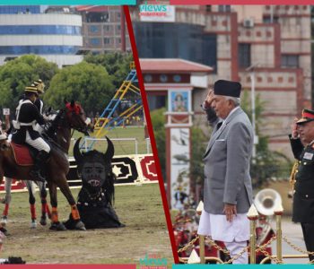 टुँडिखेलमा घोडेजात्रा : घोडाको कला र सेनाको युद्धकला (फोटोहरू)