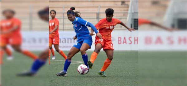 साफ यू-१७ महिला फुटबल : नेपाल भारतसँग हार्‍यो