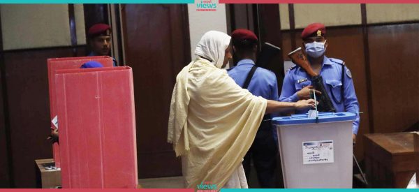 बुबाको किरियामा बसेका सांसद बरालले पोखरादेखि आएर गरे मतदान
