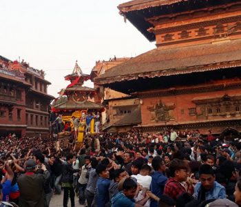 भक्तपुरमा बिस्केट जात्रा सुरु