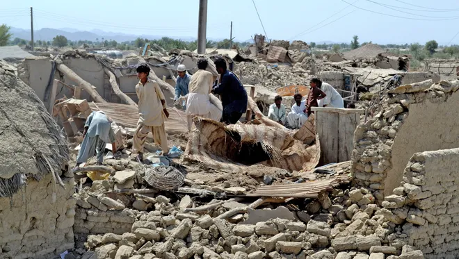 भूकम्पका कारण पाकिस्तानमा १२ जनाको ज्यान गयो