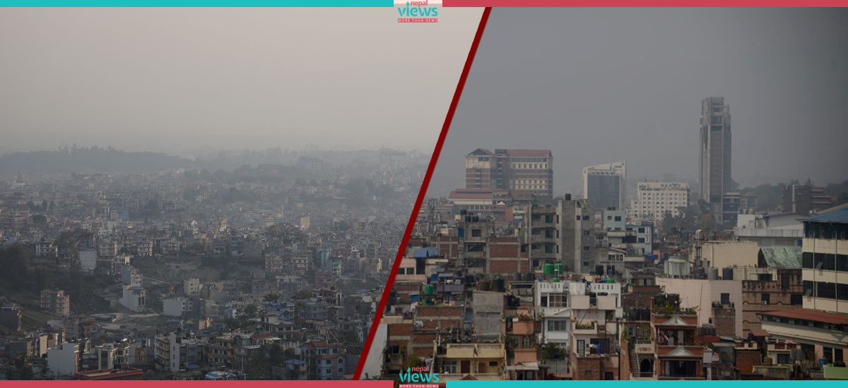 काठमाडौंको वायु प्रदूषण सुध्रिन अझै केही दिन लाग्ने