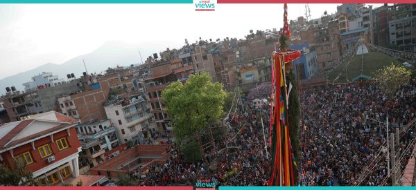 रातो मत्स्येन्द्रनाथको रथयात्रा सुरू (तस्वीरहरू)
