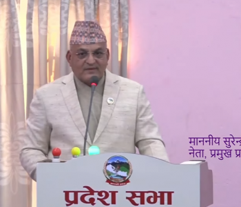 स्वास्थ्यकर्मीको सुरक्षाको जिम्मा सरकारले लिन्छ : मुख्यमन्त्री पाण्डे