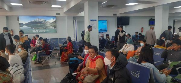 खराब मौसमका कारण हवाई उडान प्रभावित