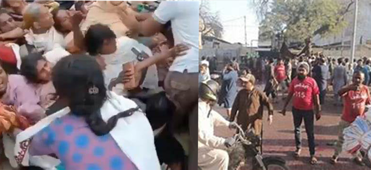 कराँचीमा भएको भागदौडमा नौजना महिलाको मृत्यु
