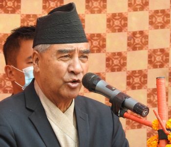 कसैको विरोध गरेर पार्टी बलियो बन्दैन : सभापति देउवा