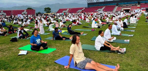 भारतीय दूतावासको समन्वयमा पोखरामा विशेष योग शिविर