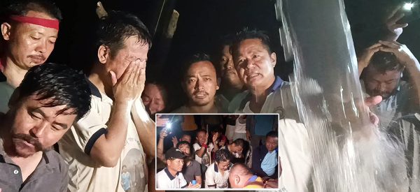 ४२ किमी टाढाको ‘कोकाहा खोला’बाट पानी आएपछि धरानमा खुसी, नुहाउन आउन मेयर साम्पाङको निम्तो