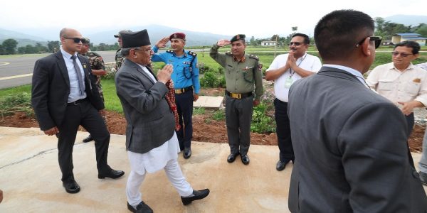 गाउँपालिकाको भवन उद्घाटन गर्न प्रधानमन्त्री प्रचण्ड सल्यान जाँदै, दार्मा गाउँपालिकामा सार्वजनिक बिदा