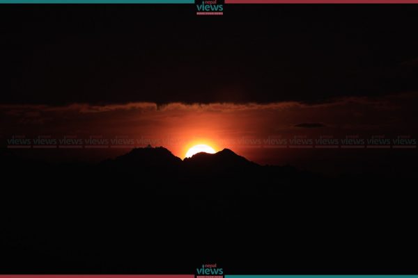 बन्दीपुरमा सुन्दर सूर्योदय (तश्वीरहरु)