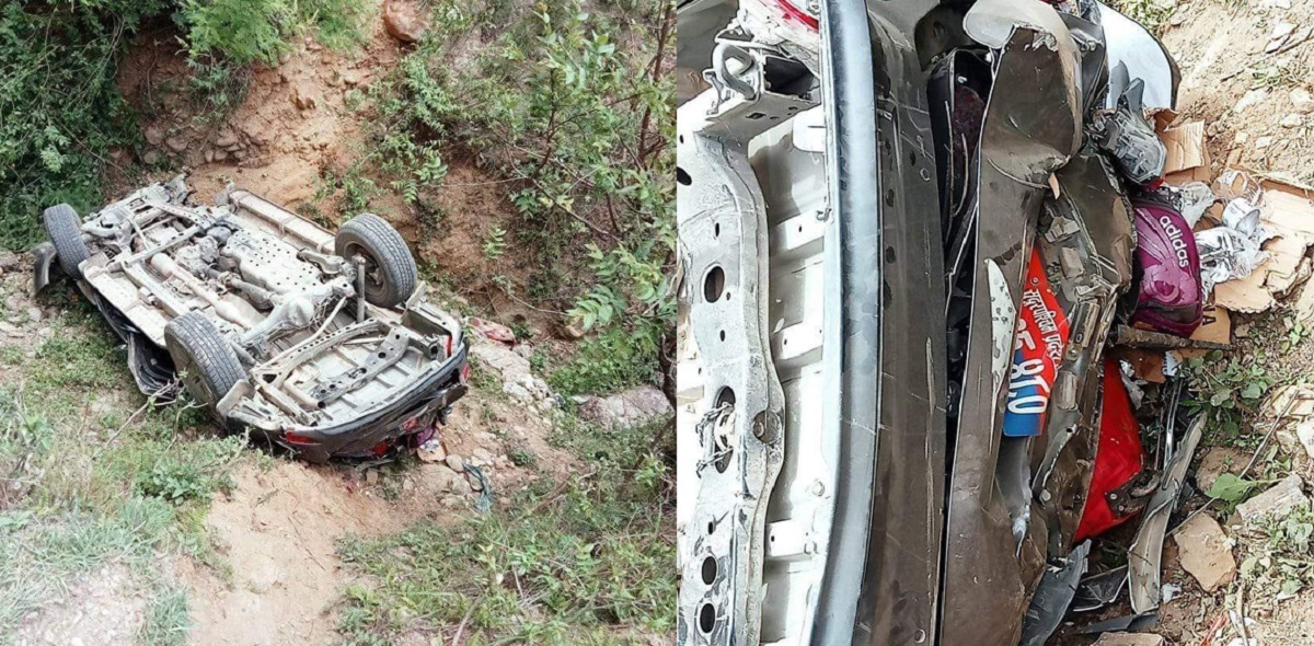 सुदूरपश्चिमका कानूनमन्त्री चढेको गाडी दुर्घटना, उद्धारका लागि हेलिकोप्टर जाँदै