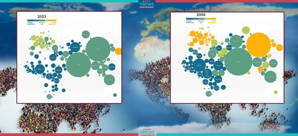 विशाल जनसांख्यिक परिवर्तनले विश्वलाई यसरी गर्दैछ पुन:आकारित