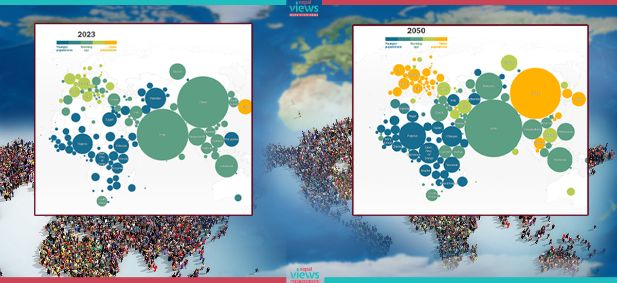 विशाल जनसांख्यिक परिवर्तनले विश्वलाई यसरी गर्दैछ पुन:आकारित