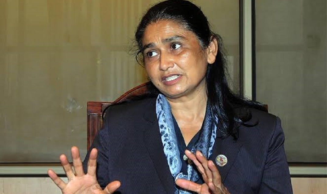 नेतृ विन्दा पाण्डेको आरोप- निर्वाचन आयोगले मौलिक हक नै कटौती गर्न खोज्यो