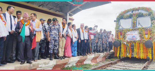 भंगहा–जयनगर रेलसेवा सुरु (तस्वीरहरू)