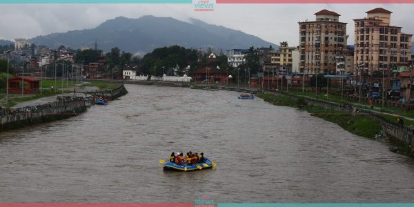 बागमती नदिमा २५ किलोमिटर र्‍याफ्टिङ गरिने