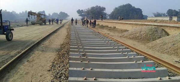 नेपाल रेल्वेको भंगहादेखि बर्दिवास सम्मको ट्रयाक निर्माणमा ढिलाइ