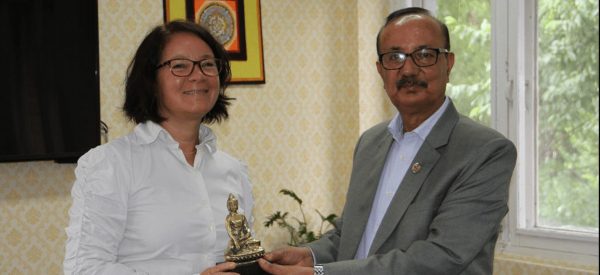 उद्योगमन्त्री रिजालसँग युरोपेली सङ्घका राजदूतको बिदाइ भेट, लगानीका लागि आग्रह