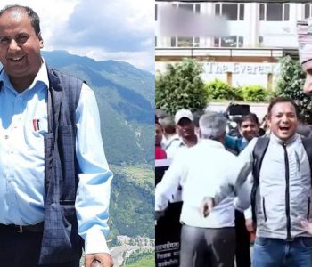 शिक्षक आन्दोलनमा भाइरल बनेका होमनाथ न्यौपाने भन्छन् –‘देशको प्रधानमन्त्री पढाइरहेको छु’