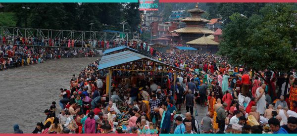 गोकर्णेश्वरमा पितृ श्राद्ध गर्नेको भीड (तस्वीरहरू)