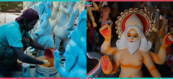 विश्वकर्मा पूजा नजिकिएसँगै मूर्तिकारलाई भ्याइनभ्याइ (तस्वीरहरू)
