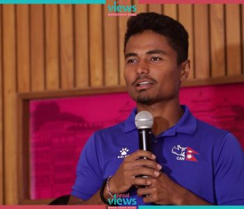 टेस्ट मान्यताप्राप्त देशलाई हराएर नेपाल पनि सक्षम छ भन्ने सन्देश दिन्छौं : कप्तान पौडेल