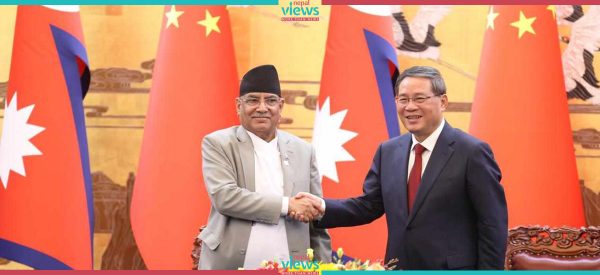 नेपाल-चीनबीच १३ बुँदे समझदारीपत्रमा हस्ताक्षर