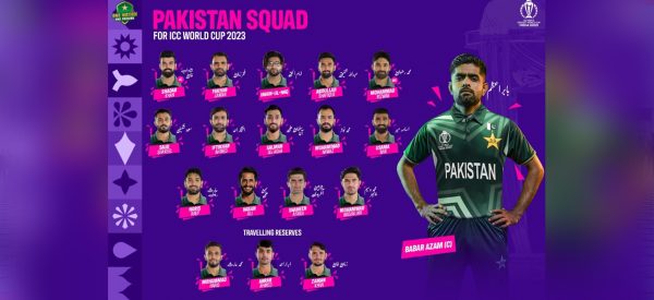 विश्वकप क्रिकेटको लागि पाकिस्तानी टोलीको घोषणा