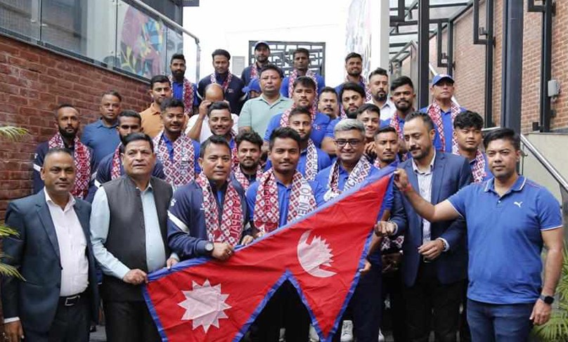 एसियाली खेलका लागि चीन जाने क्रिकेट टोलीको बिदाइ