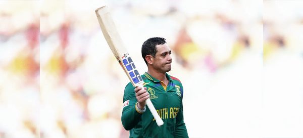 विश्वकप क्रिकेटः दक्षिण अफ्रिकाले दियो अष्ट्रेलियालाई ३१२ रनको लक्ष्य, क्विन्टन डेको शतक