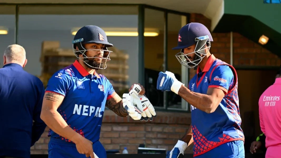 नेपालले माल्दिभ्सलाई दियो २ सय १३ रनको लक्ष्य, रोहित र कुशलको उत्कृष्ट ब्याटिङ
