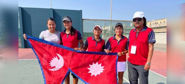 बिली जिन किङ कपमा नेपाली महिला टेनिस टोलीको सुखद सुरुआत