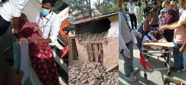 जाजरकोट भूकम्प : दुई जिल्लाका ३९ प्रहरी कार्यालयमा क्षति